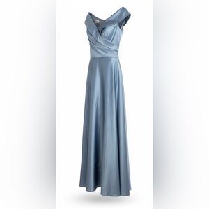 Elegant Blue Evening Gown